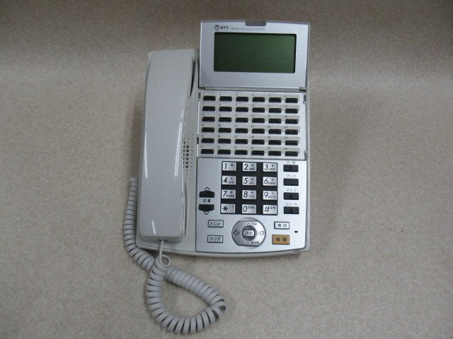 注目 NX NTT 13年製 キレイ 保証有 6048♪ ZZC1 Ω 36ボタンスター標準電話機 動作品・祝10000！取引突破！同梱可 NX-(36)STEL-(1)(W) NTT