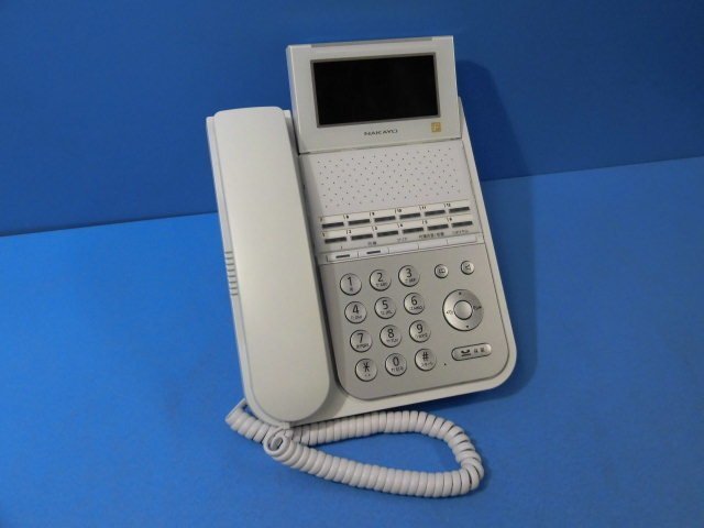 オンラインショップ 12ボタン標準電話機 iF ナカヨ 16年製 保証有 6875