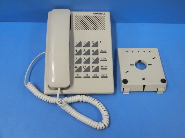 最高 電話機 IW-60J 単体電話機 岩通 きれいめ 9328◇)保証有 ZT1 △Ω