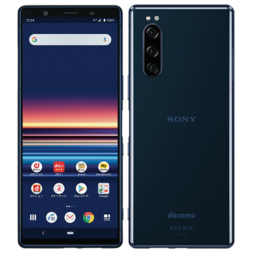 ギフト】 Xperia 5 d5bl-b93y7 SIMロック解除済 docomo版 特典付