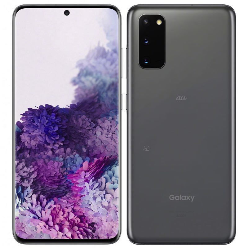 有名ブランド S20 Galaxy 5G as20bk-a35y6 SIMロック解除済 au版 特典