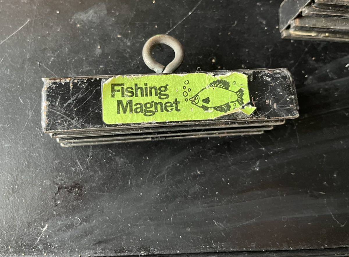 磁石　最強　ヴィンテージ フィッシングマグネット　Fishing Magnet