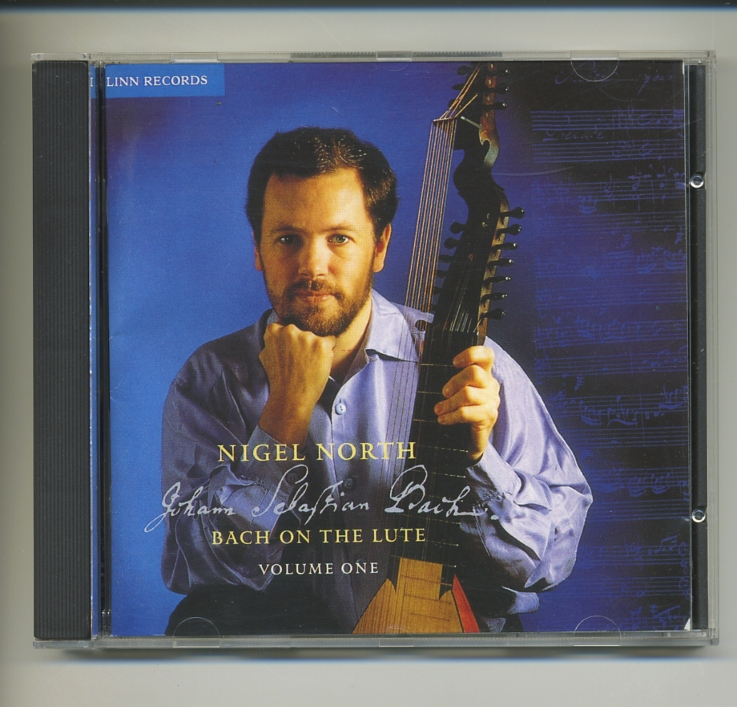 CD★ナイジェル・ノース バッハ ソナタ パルティータ リュート バロック Nigel North Bach on the Lute vol.1 クラシックギターの画像1