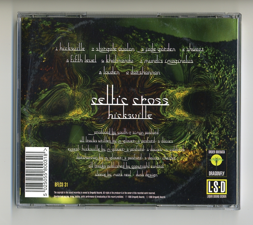 CD★Celtic Cross : Hicksville サイケデリックトランス ゴアトランス Shpongle シュポングル Hallucinogen Younger Brother_画像2