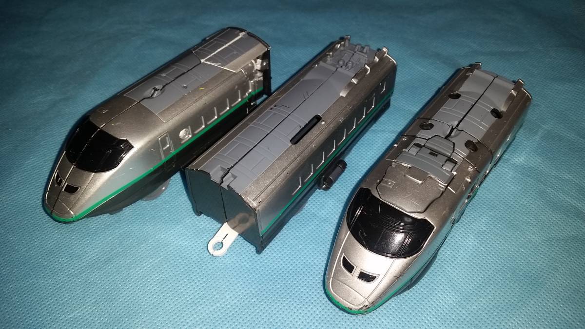  Plarail :. line deformation Robot sinkali on E3 series ...3 both set 2301/ ok panama 