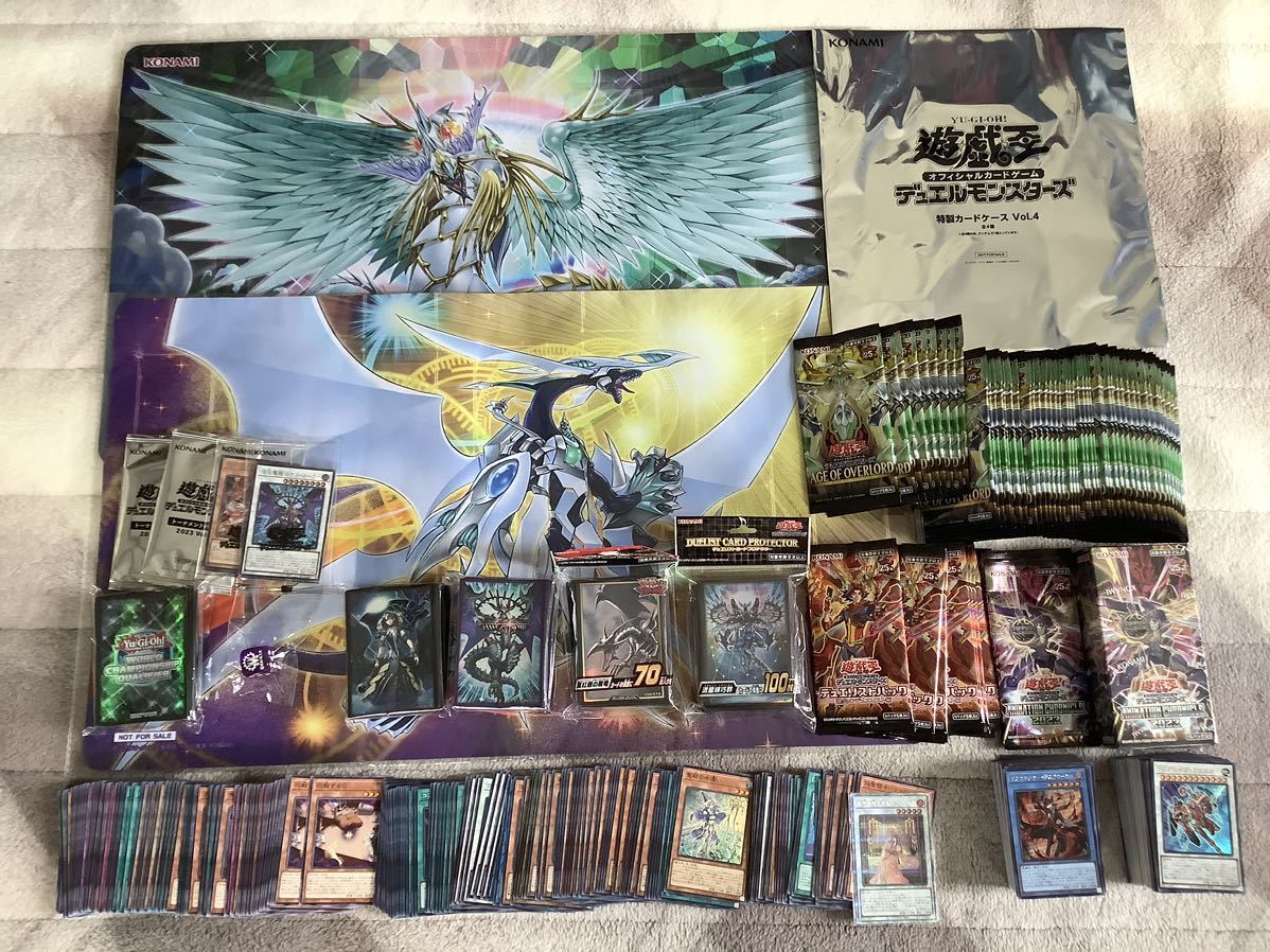 超特価】 遊戯王 プレイマット スリーブ 未開封パック BOX その他