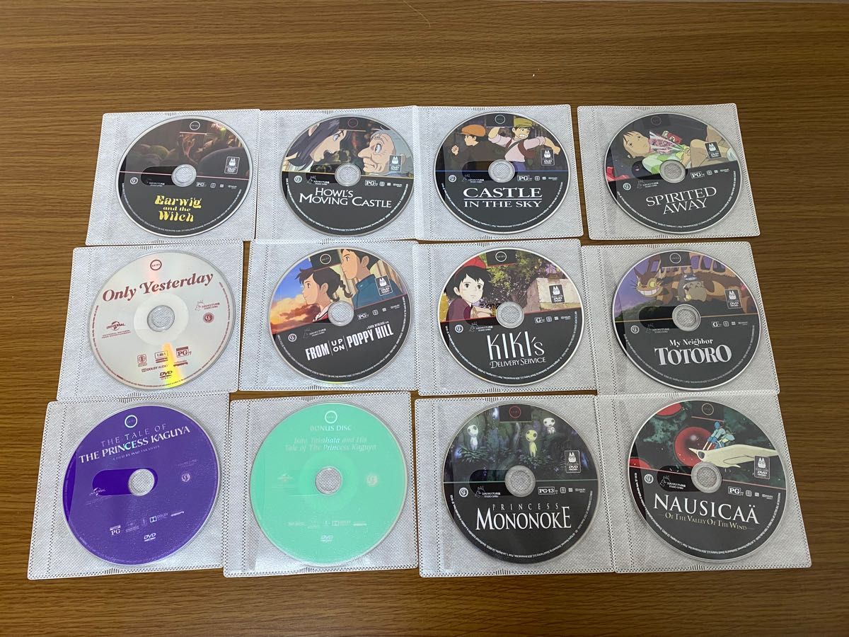 ジブリDVD11作品12枚セット