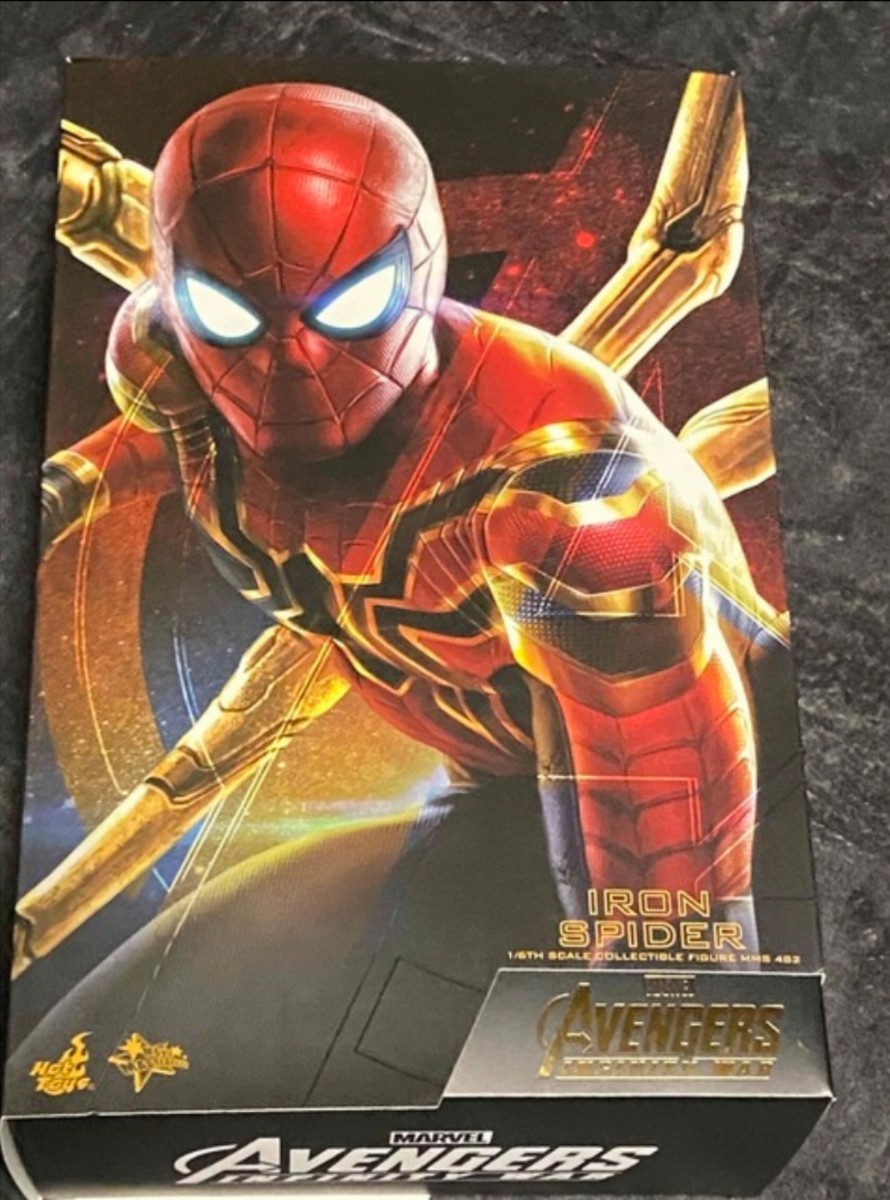 ホットトイズ フィギュア スパイダーマン アイアンスパイダー ホットトイズ フィギュア スパイダーマン アイアンスパイダー