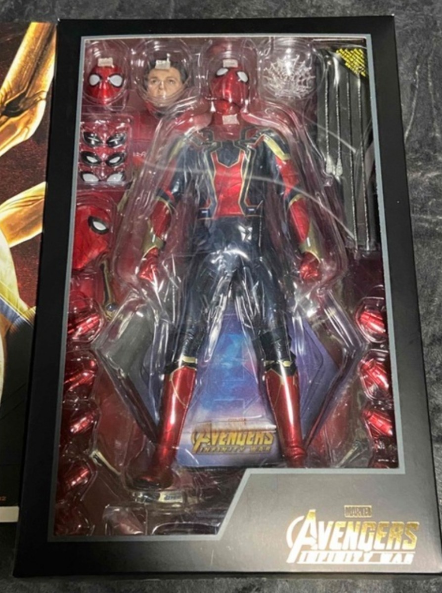 ホットトイズ フィギュア スパイダーマン アイアンスパイダー ホットトイズ フィギュア スパイダーマン アイアンスパイダー