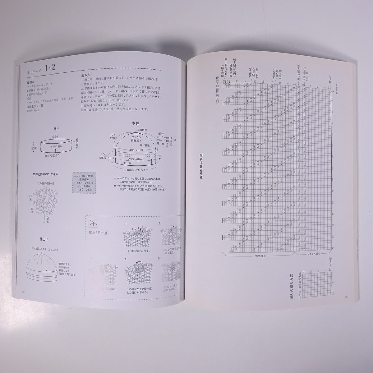 1～3玉で編む ハイミセスの帽子・ストール＆こもの レディブティックシリーズ ブティック社 2013 大型本 手芸 編物 あみもの 毛糸 ニット_画像8