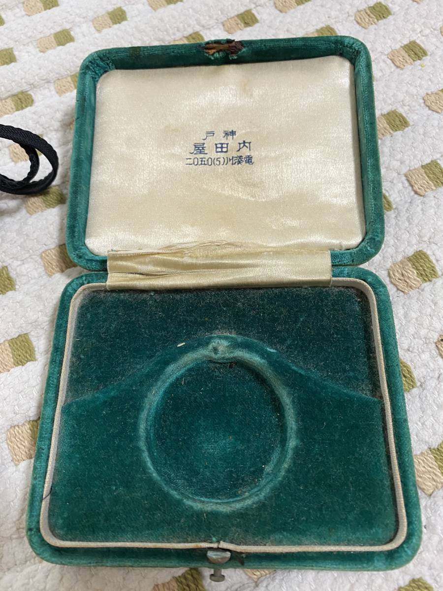 ■　CYMA　スイス製アンティーク懐中時計　　神戸内田屋　古いケース付きレア_画像3