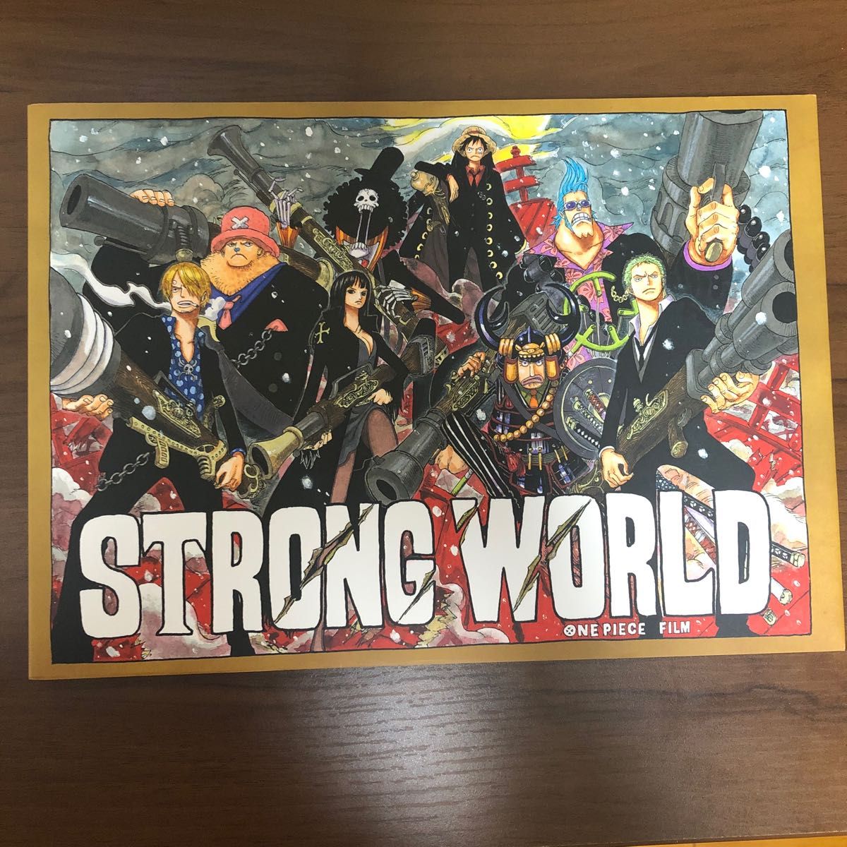 ONEPIECE FILM STRONGWORLD EIICHIROODA ARTBOOK ワンピースフィルム ストロングワールド