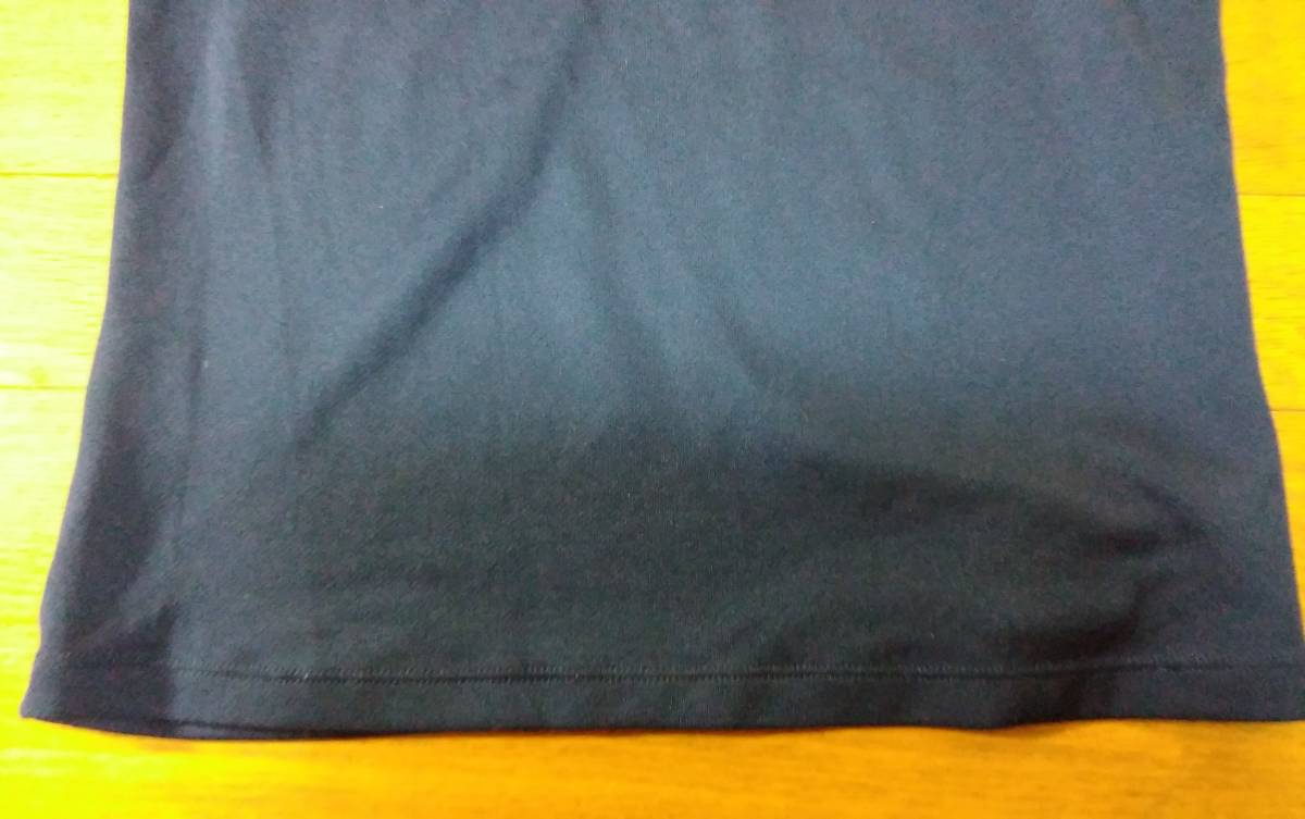 New Balance ニューバランス プラシャツ ポロシャツ レディース SIZE:M 紺 ピンク 送料215円～_画像5