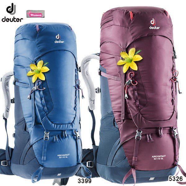  новый товар не использовался нераспечатанный Deuter DEUTER воздушный Contact 50+10 SL DEUTER рюкзак рюкзак рюкзак женщина соответствует модель 5326