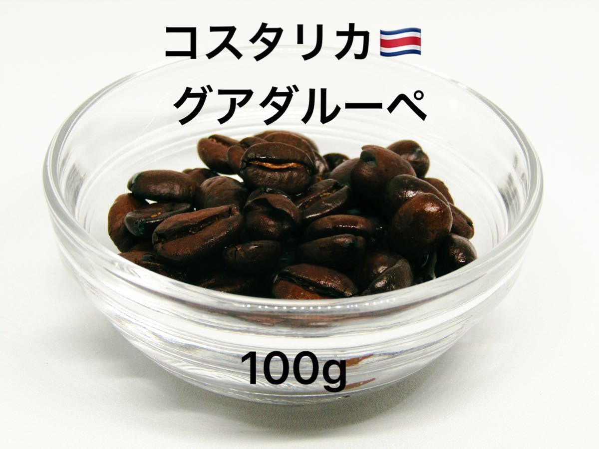 フルティーなコスタリカ グアダルーペ ウォッシュド 100g 自家焙煎コーヒー