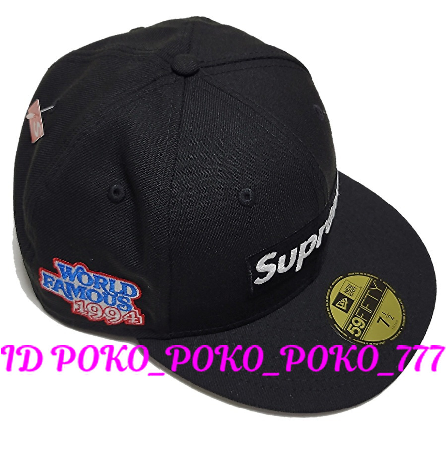 即決 未使用 キムタク着 SUPREME シュプリーム × NEW ERA WORLD 即決 未使用 キムタク着 SUPREME シュプリーム × NEW ERA WORLD