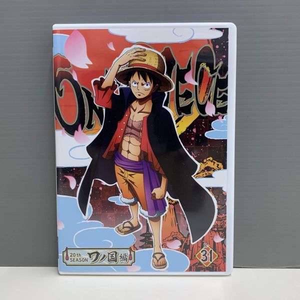 【レンタル版】ONE PIECE ワンピース 20thシーズン ワノ国編 R-31(第1014話～第1016話) シール貼付け無し! ケース交換済 777013860_画像1