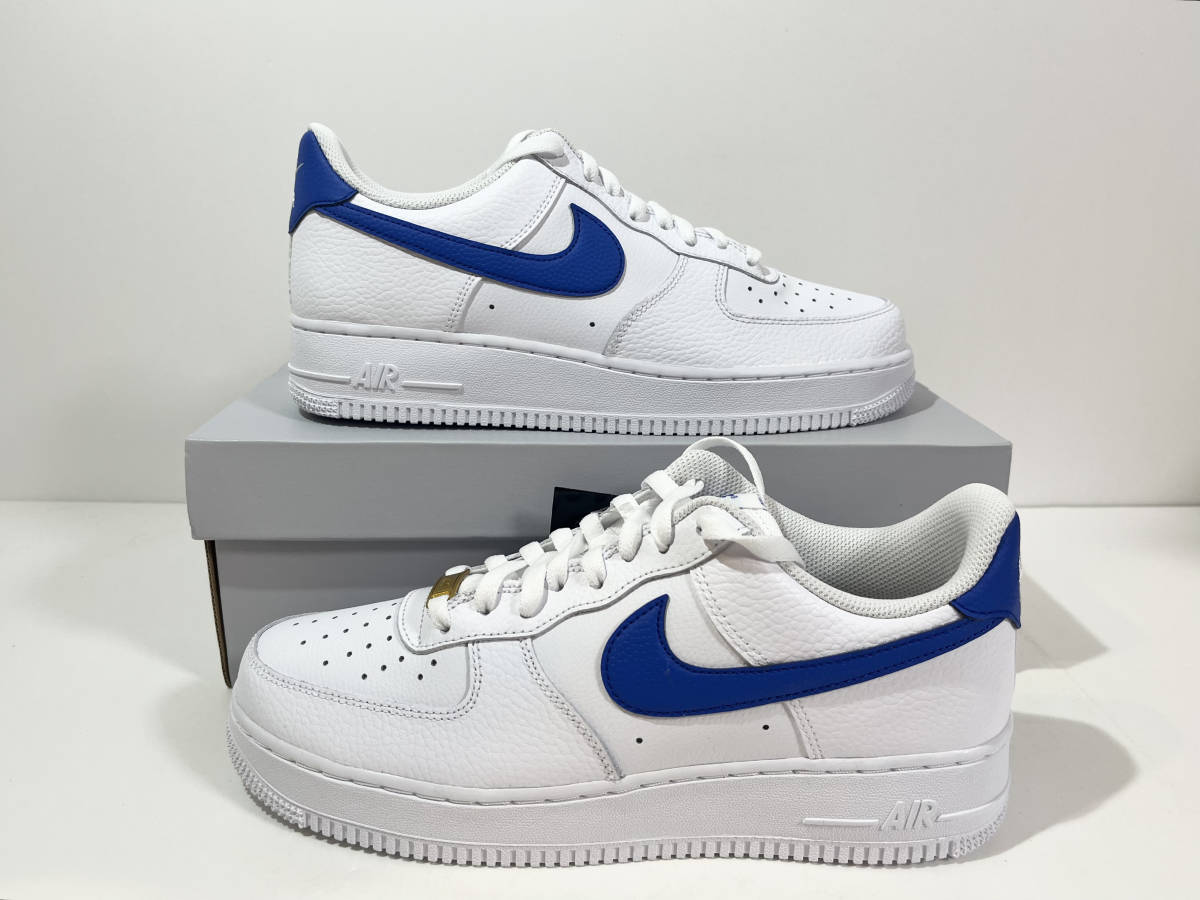 【送料無料】【新品】27.5cm NIKE AirForce1 Low White Royal Blue ナイキ エアフォース1 ロー ホワイト  ロイヤルブルー