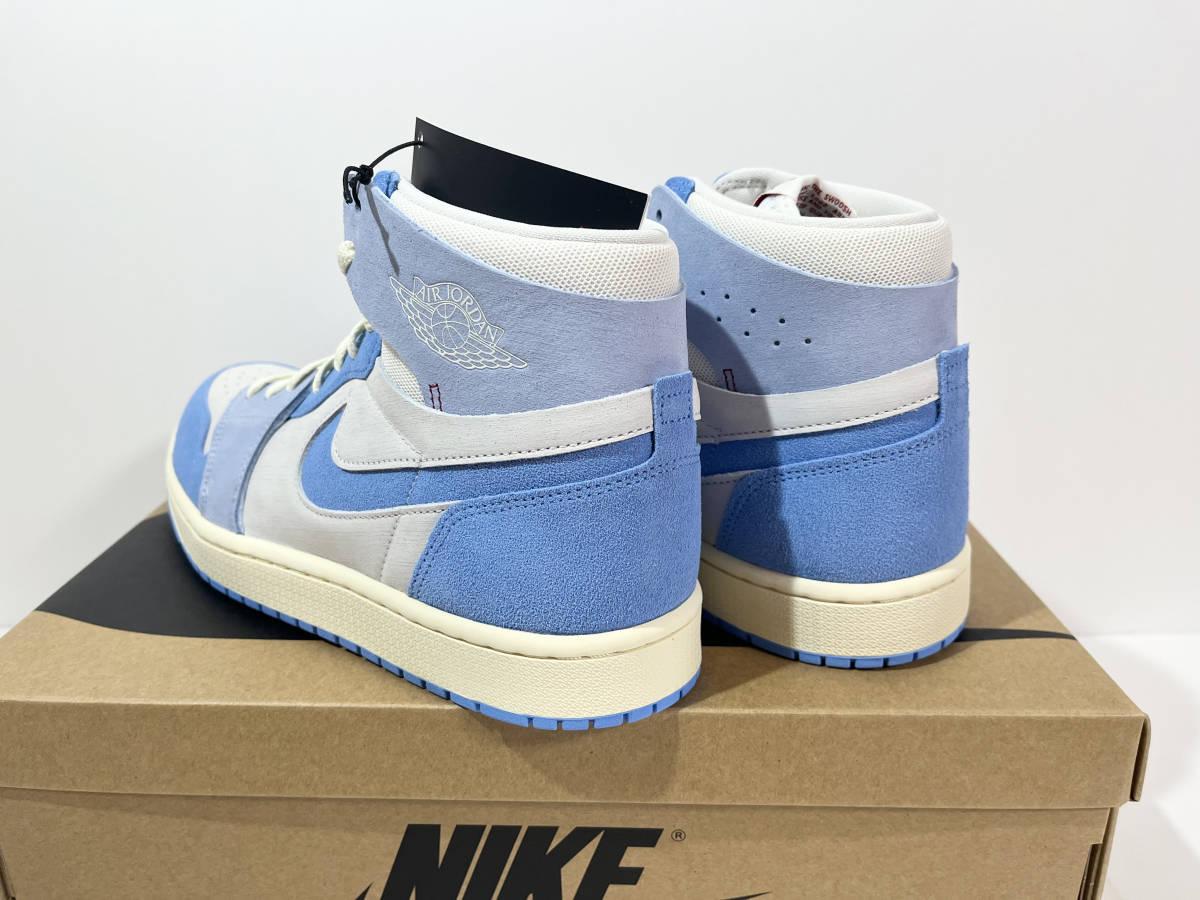 【送料無料】【新品】24.5㎝　NIKE WMNS AirJordan1 HighZoom CMFT2　ナイキ ウィメンズ エアジョーダン1 ハイズーム ユニバーシティブルー_画像4