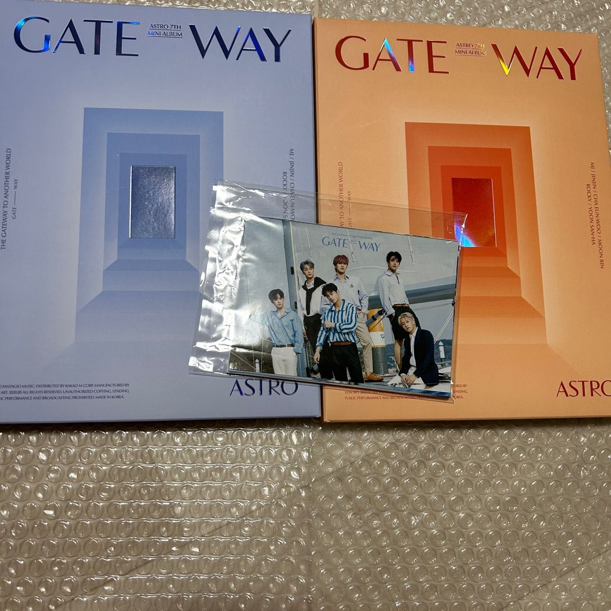 ASTRO gateway 青　オレンジ　2点セット　アストロ　CD