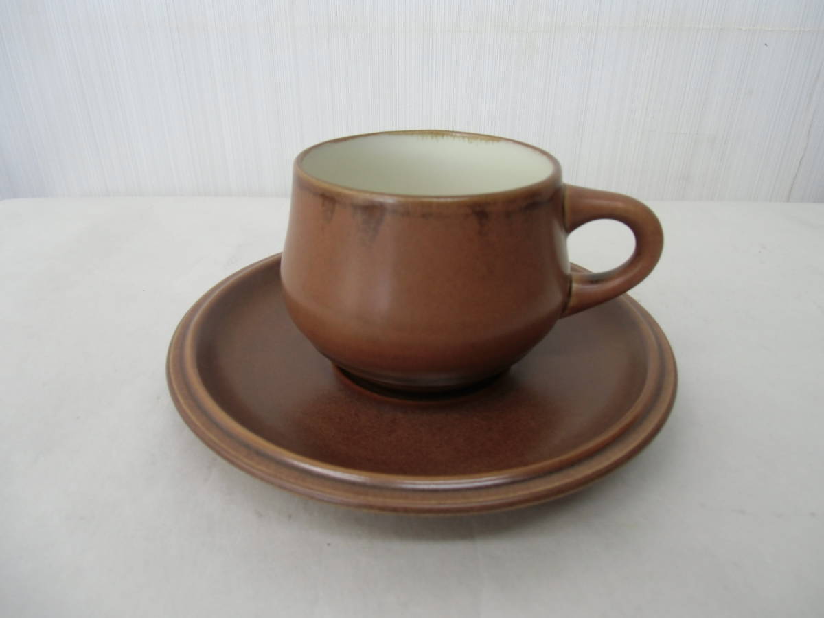 NORITAKE ノリタケ FOLKSTONE カップ&ソーサー 6客セット 昭和レトロ