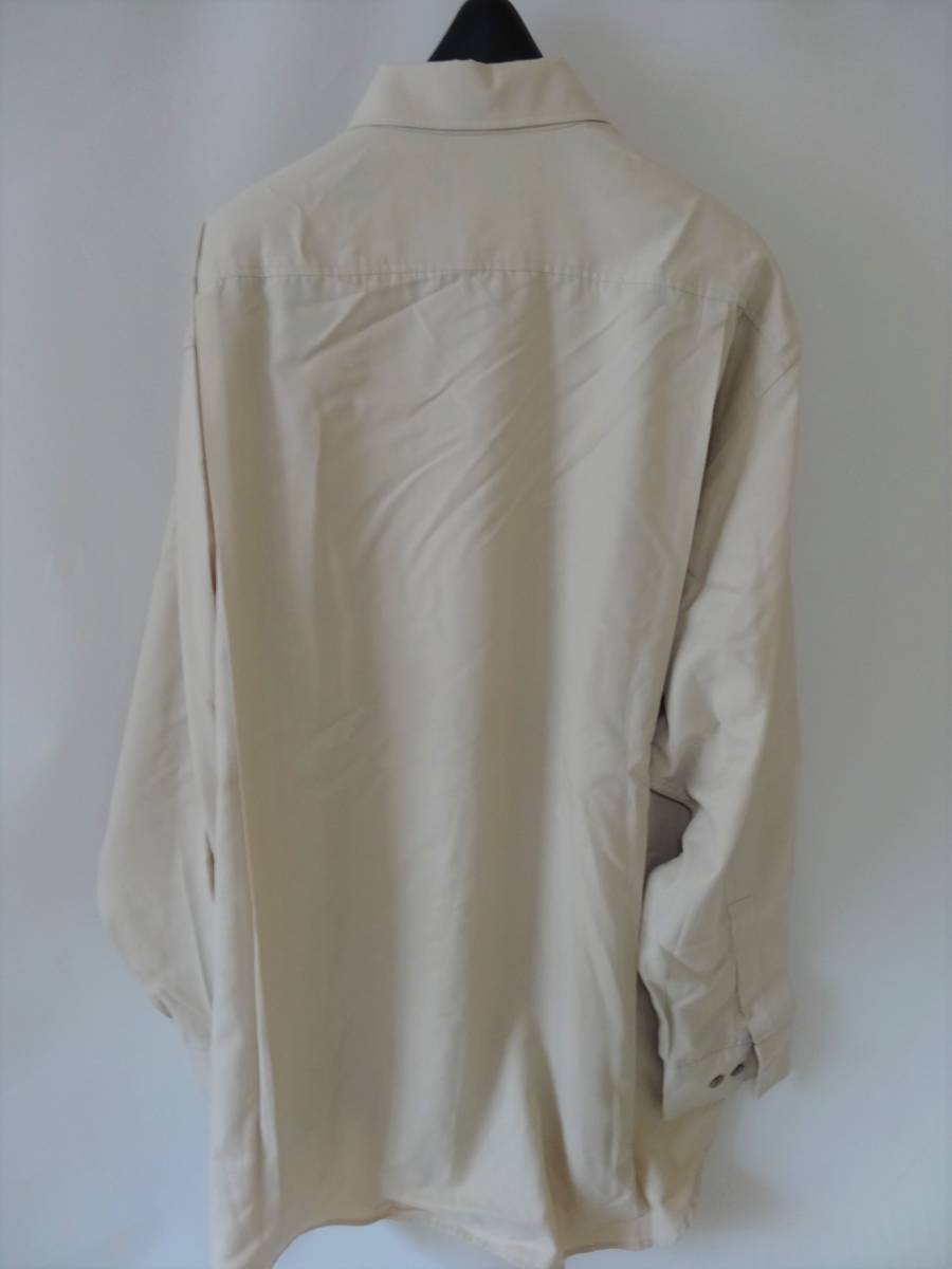 Christian Dior Dior MONSIEUR long sleeve shirt L beige (B25)