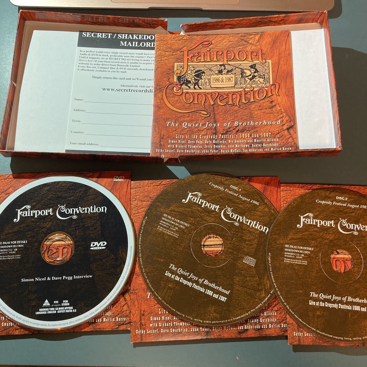 輸入盤2CD+DVD★FAIRPORT CONVENTION／THE QUIET JOYS OF BROTHERHOOD_画像3