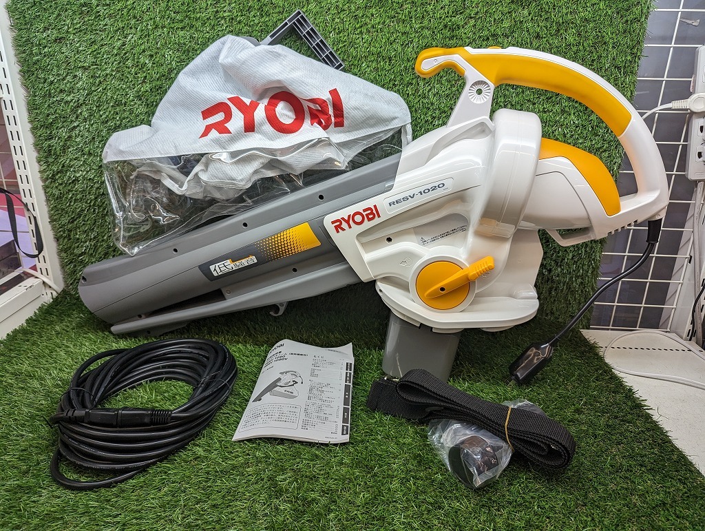 美品】RYOBI ブロアバキューム-