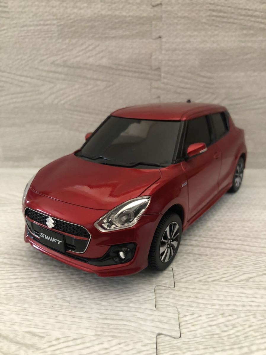 限定製作】 SUZUKI スズキ 1/18 新型スイフト バーニングレッドパール