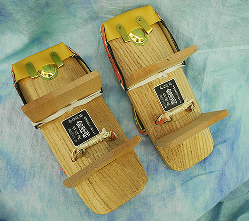 (141) geta . Aizu . unused unused. rain geta Japanese Kimono Japanese clogs for rain zori 22cm