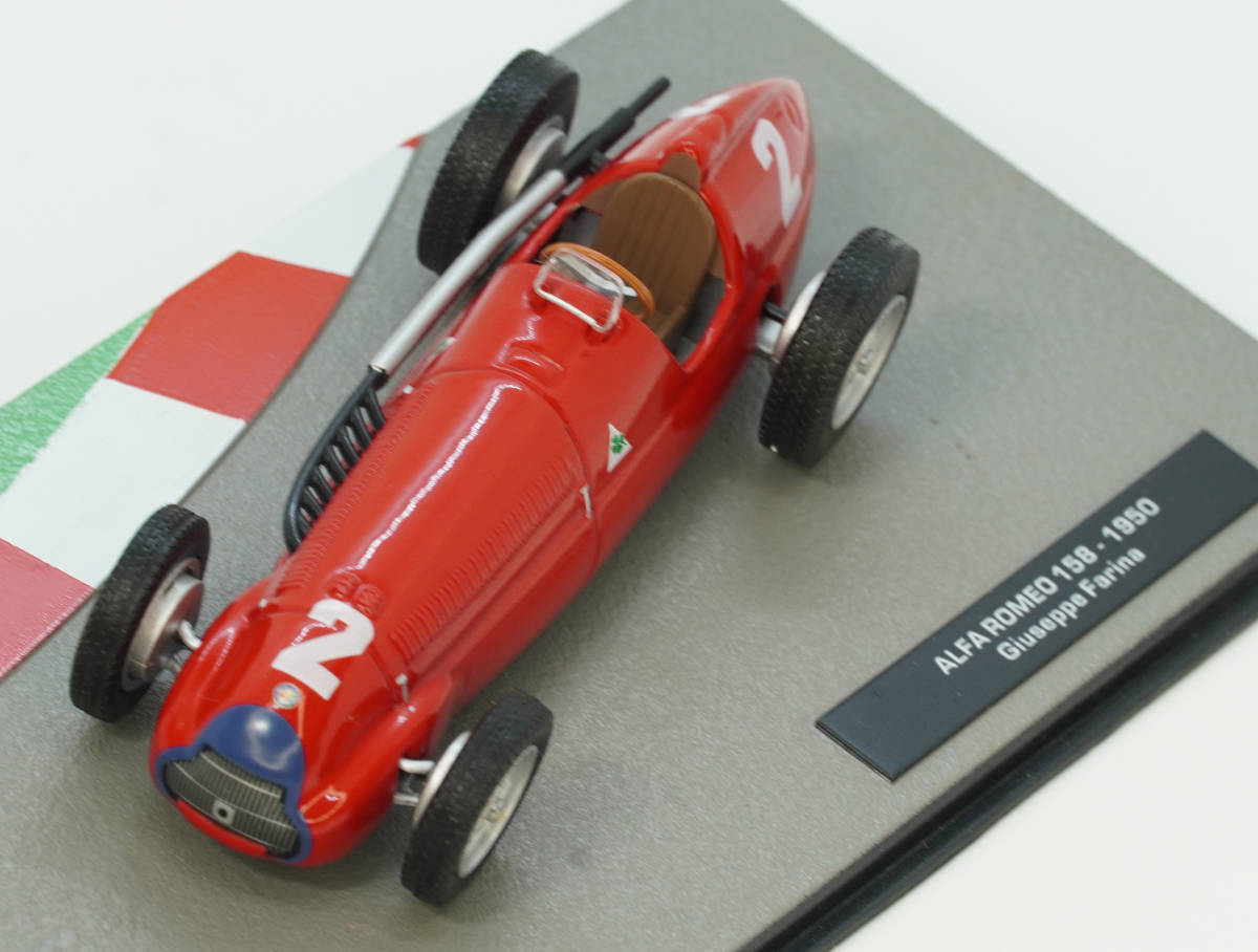 ◆41　 アルファロメオ　158　1950　F1マシンコレクション　1/43　デアゴスティーニ　模型のみ_画像2