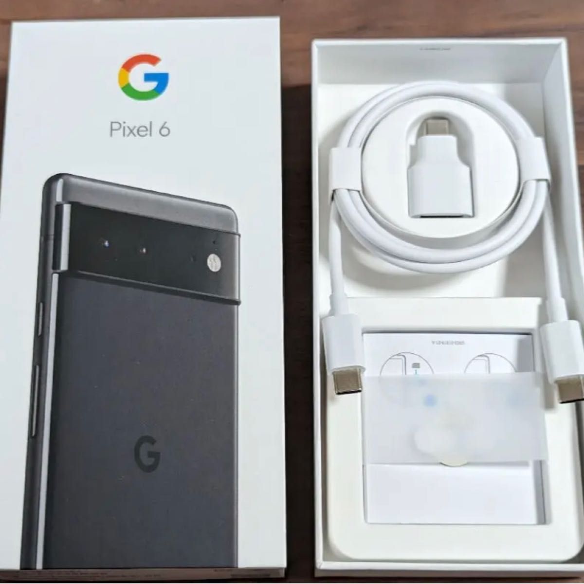 純正おまけ付）Google Pixel 6a Charcoal 128 GB SIMフリー ＋純正