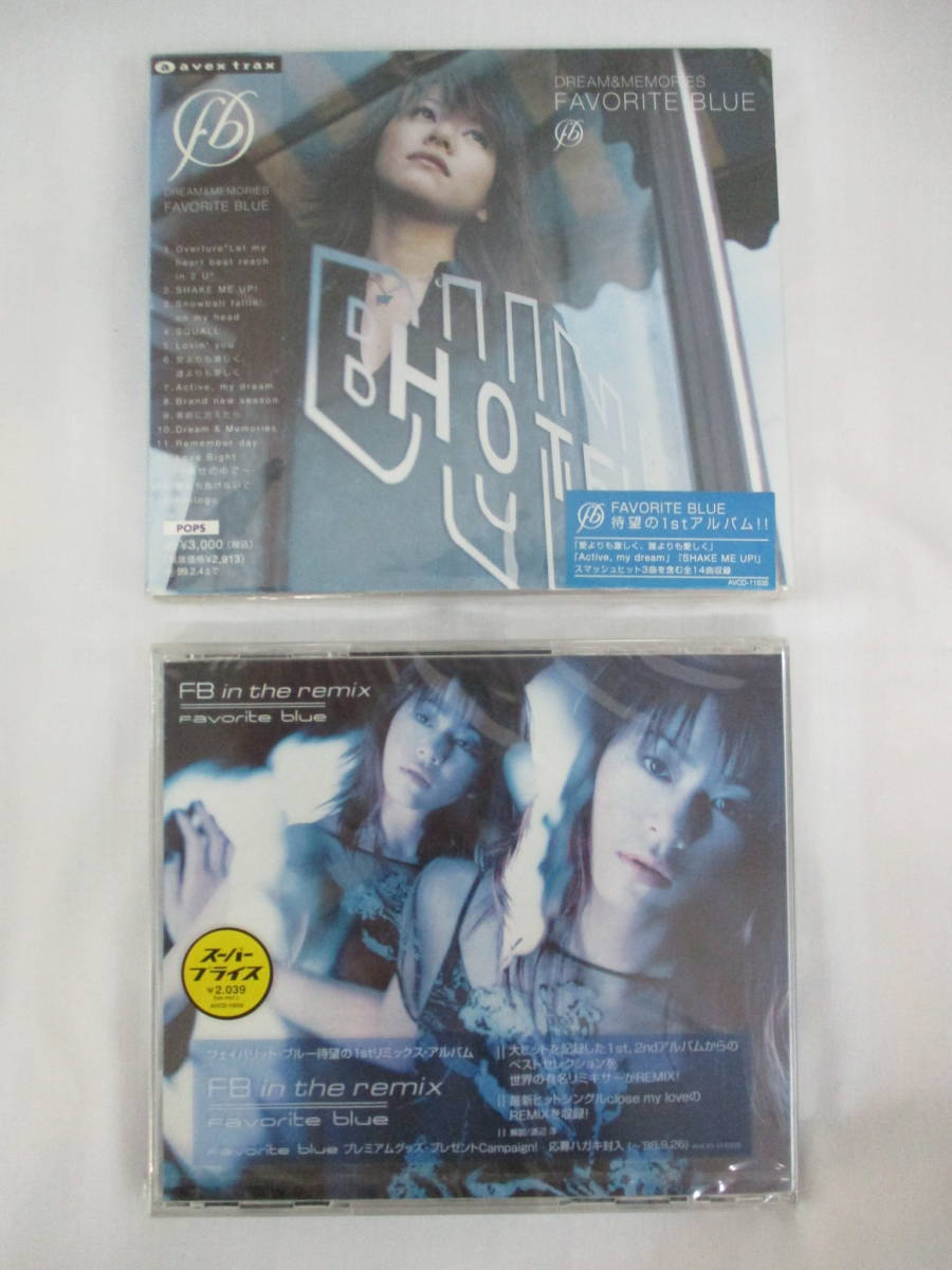 Неокрытый 1997 Facerit Blue Dream &amp; Memories 1998 FB в ремиксе CD Любимый Blue Album Avex Made в Японии