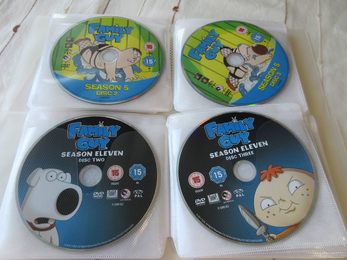 FAMILY GUY DVD THE COMPLETE SEASONS 1-14 40枚セット 海外版 英語 海外アニメ ファミリーガイ