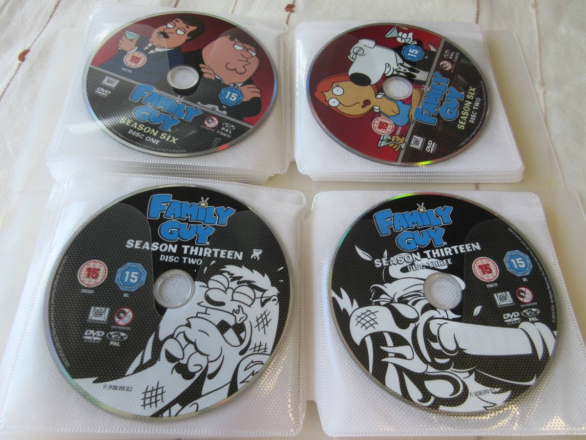 FAMILY GUY DVD THE COMPLETE SEASONS 1-14 40枚セット 海外版 英語 海外アニメ ファミリーガイ_画像2