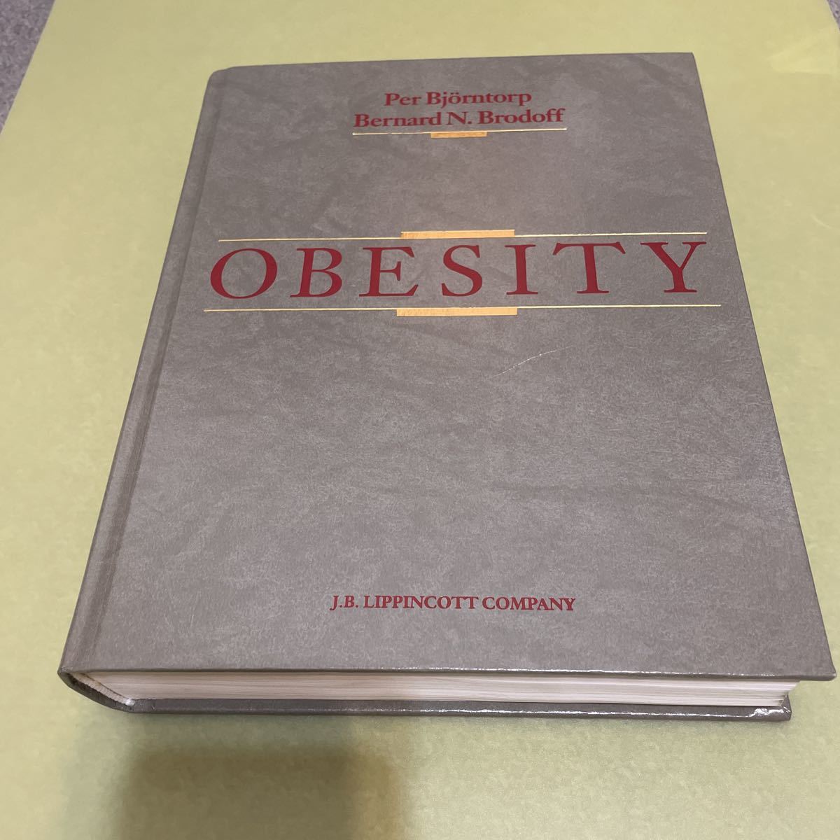 ◎肥満の英語本 Obesity 英語版 Per Bjorntorp Bernard N. Brodoff-