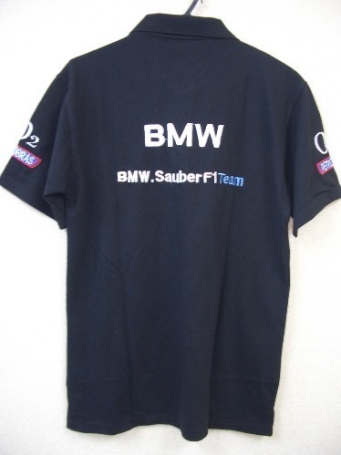 【訳あり・送料無料・新品・即決】BMW ポロシャツ 黒 XXL ビーエム ブラック 2L クリックポスト送料無料の画像2