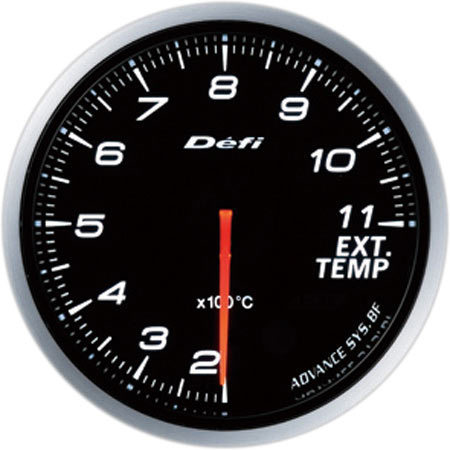 デフィ Defi-Link Meter ADVANCE BF 排気温度計 φ60 照明色：ホワイト DF10601_画像1