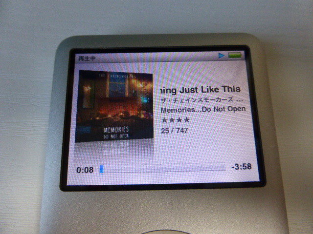 ★Apple iPod classic 160GB第6代A 1238（MC293J）銀色操作異常無初始化 原文:★Apple iPod classic 160GB　第6世代 A1238 (MC293J) シルバー　動作異常なし　初期化済み