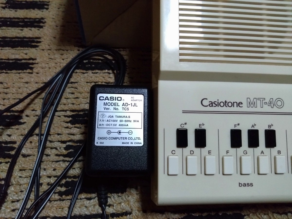 名機】CASIO CASIOTONE MT-40 カシオ キーボード シンセサイザー 名機】CASIO CASIOTONE MT-40 カシオ キーボード シンセサイザー