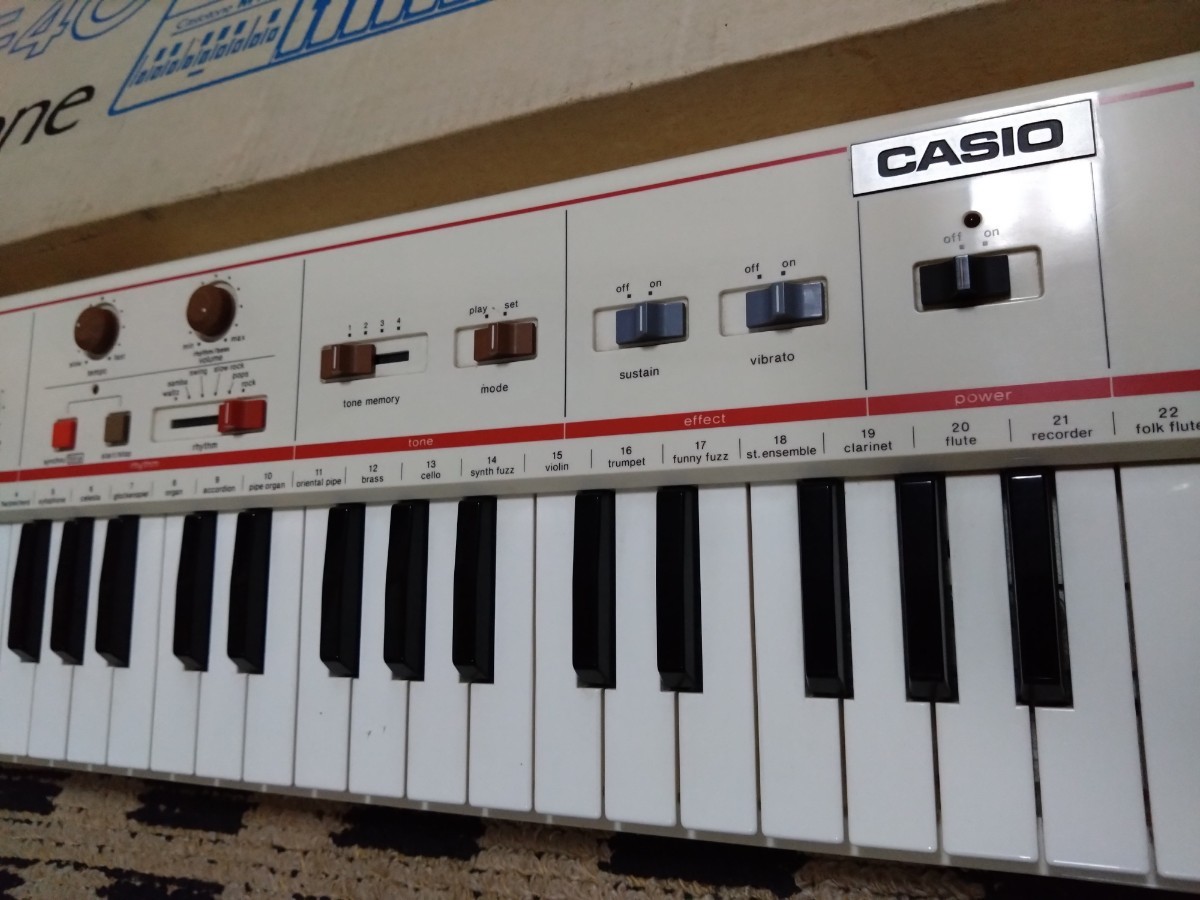 名機】CASIO CASIOTONE MT-40 カシオ キーボード シンセサイザー 名機】CASIO CASIOTONE MT-40 カシオ キーボード シンセサイザー