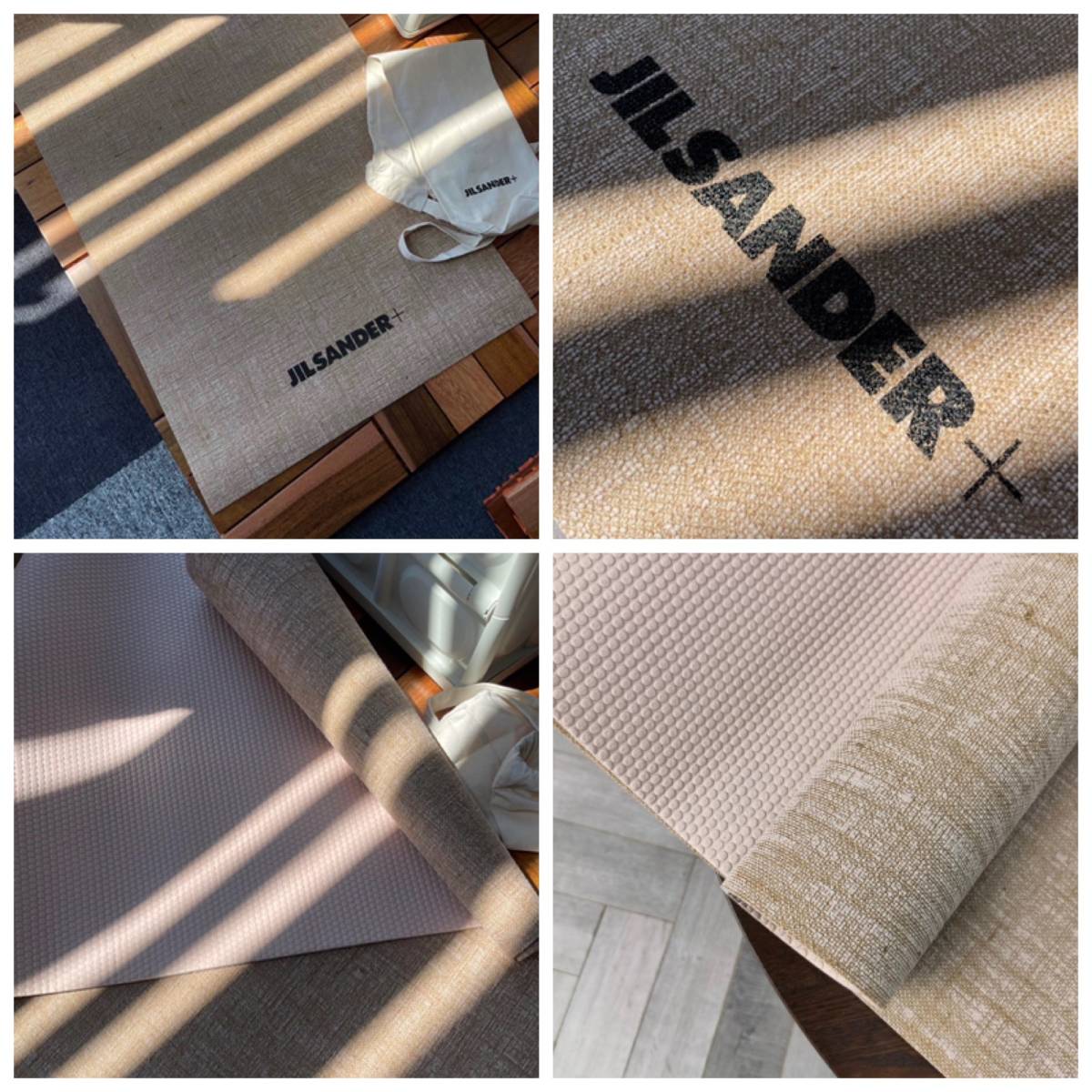 世界的に ☆希少JilSanderジルサンダー新品高級天然素材ヨガマット
