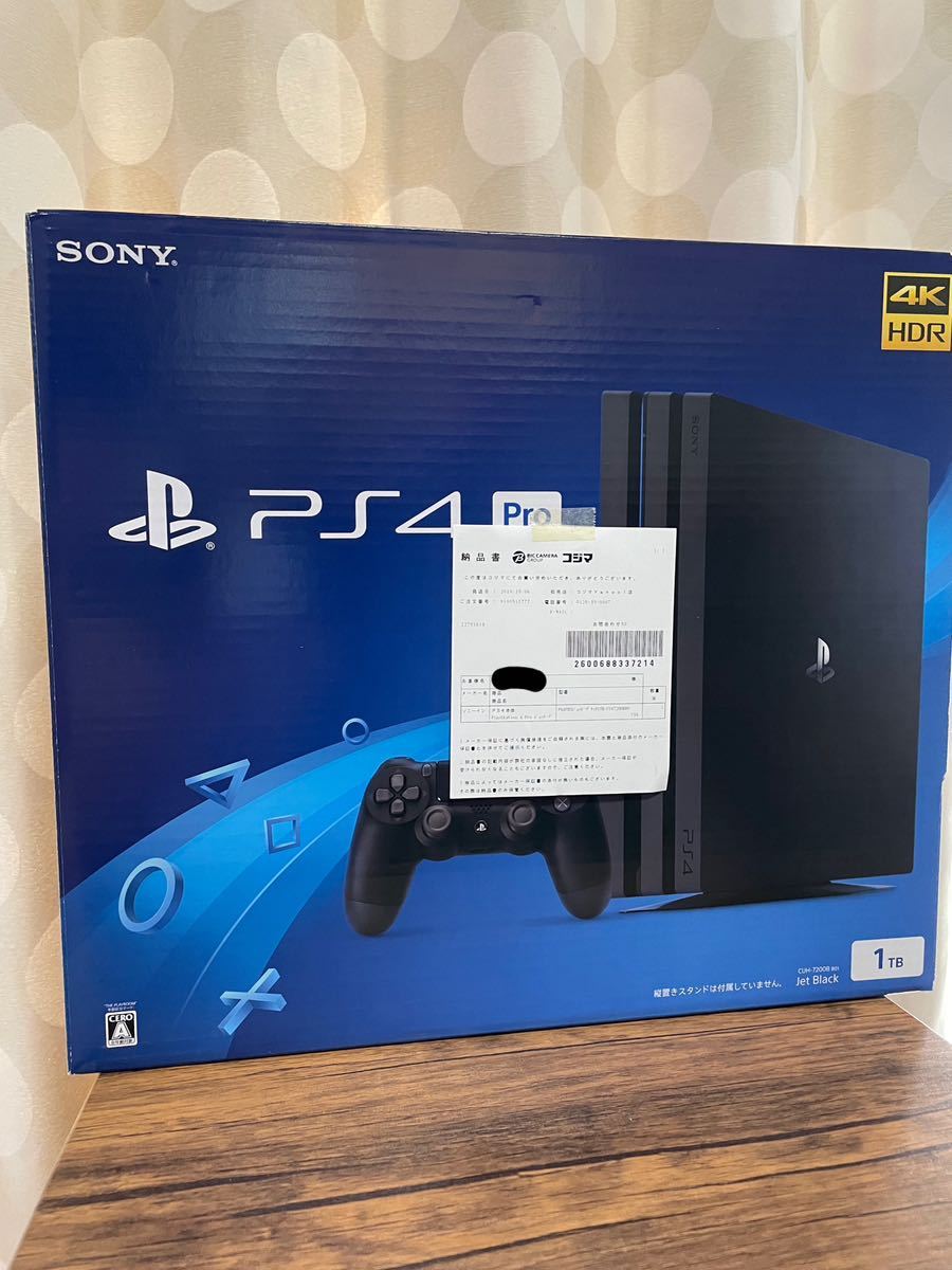 PlayStation4 Pro ジェット・ブラック 1TB CUHBB PS4 Pro SONY