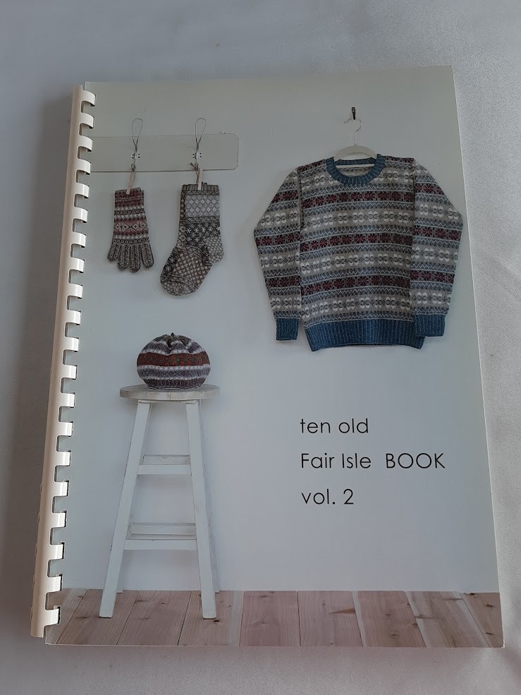 ★送料込【ten old Fair Isle BOOKvol.2】テンオールド　フェアアイル作品集/横山由可★編み図集欠品【Due Hands】_画像1