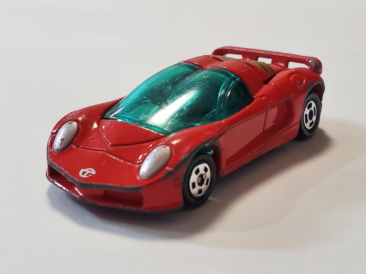 ★トミカ タカラトミー ミニカー TOMICA TDM ハヤテ 非売品 赤 トミカ博 同梱可 中古②★の画像1