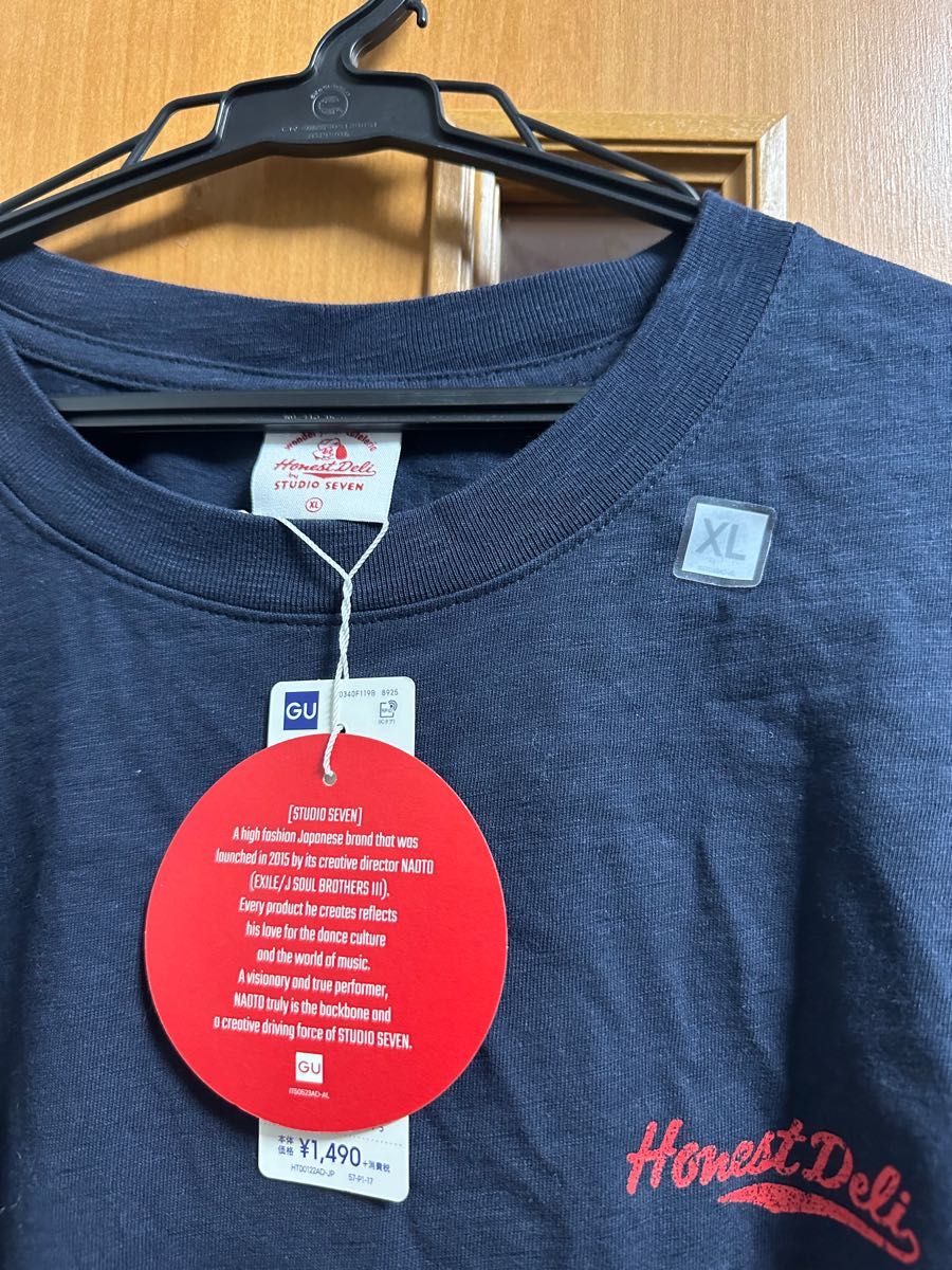 gu × studio seven Tシャツ 2枚セット HONEST DELI XLサイズ gu × studio seven Tシャツ 2枚セット HONEST DELI XLサイズ