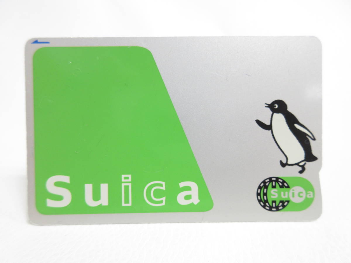 11795◆スイカ Suica【 横向き ペンギン 旧デザイン 】 USED中古_画像1