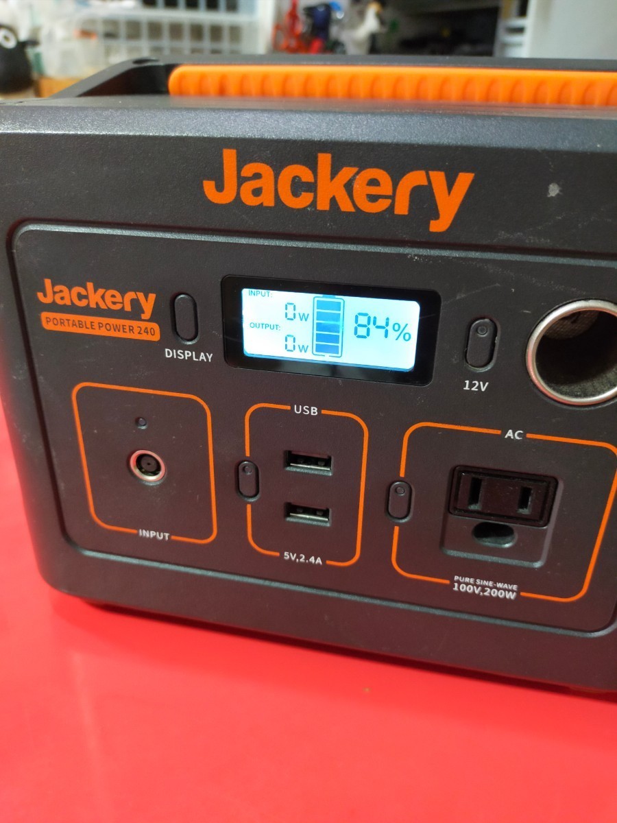 ○即決有○○Jackery ポータブル電源240 AC(200W 瞬間最大400W)/大容量