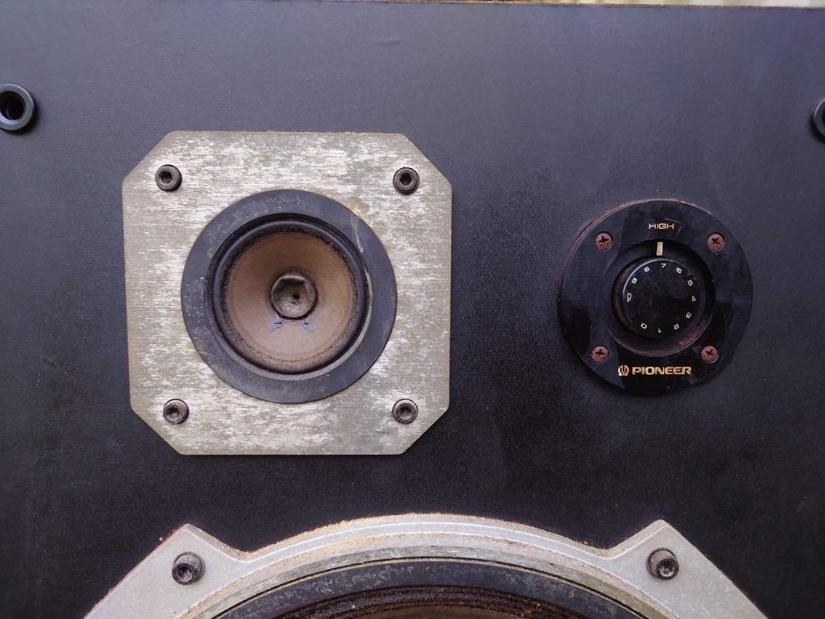 [ Pioneer Pioneer ] cs-fs990 speaker 2 pcs sound out has confirmed present condition treatment 