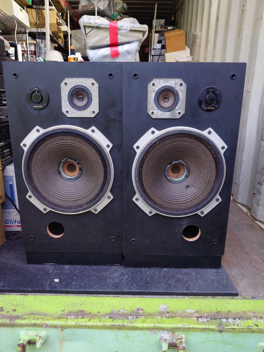 [ Pioneer Pioneer ] cs-fs990 speaker 2 pcs sound out has confirmed present condition treatment 